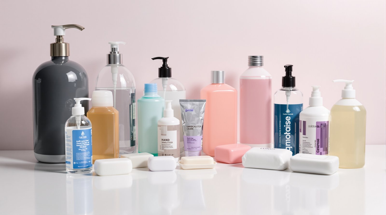 Higiene das Mãos - Produtos para higiene e limpeza das mãos