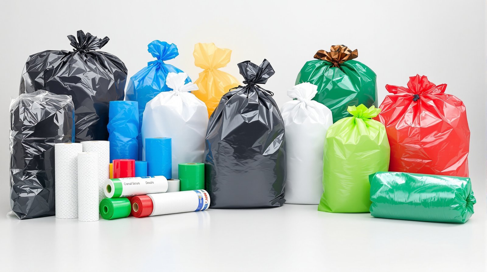 Sacos para Lixo - Produtos para descarte e limpeza